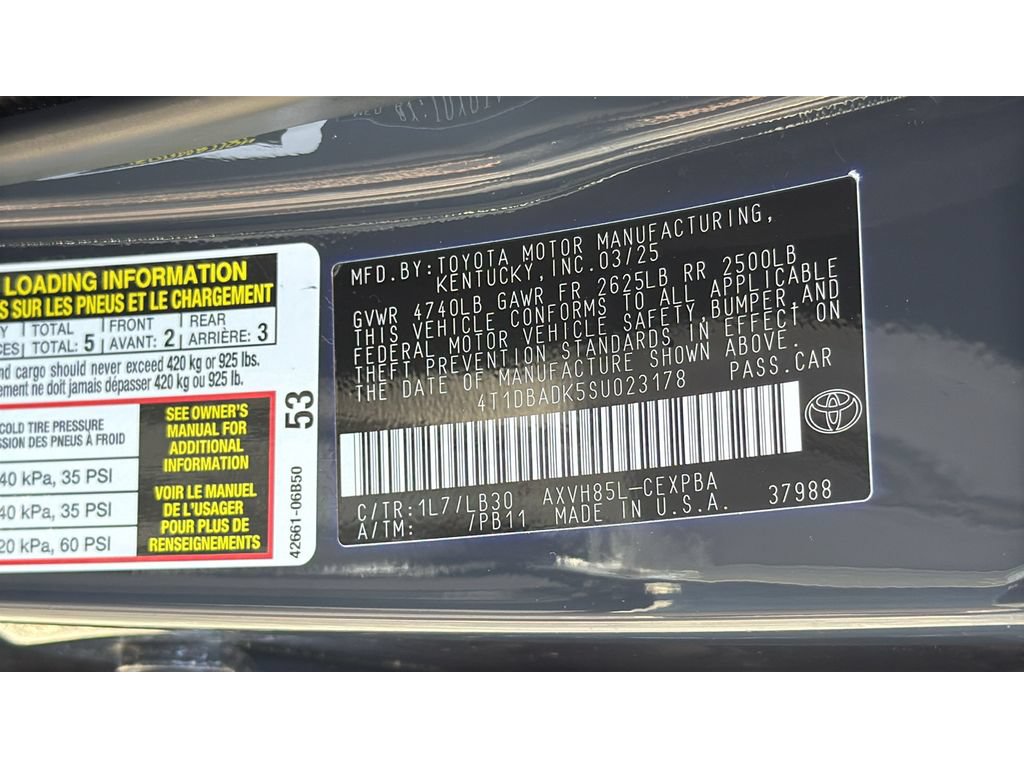 Certified 2025 Toyota Camry XSE w/ Premium Plus Package AWD/4WD image 35