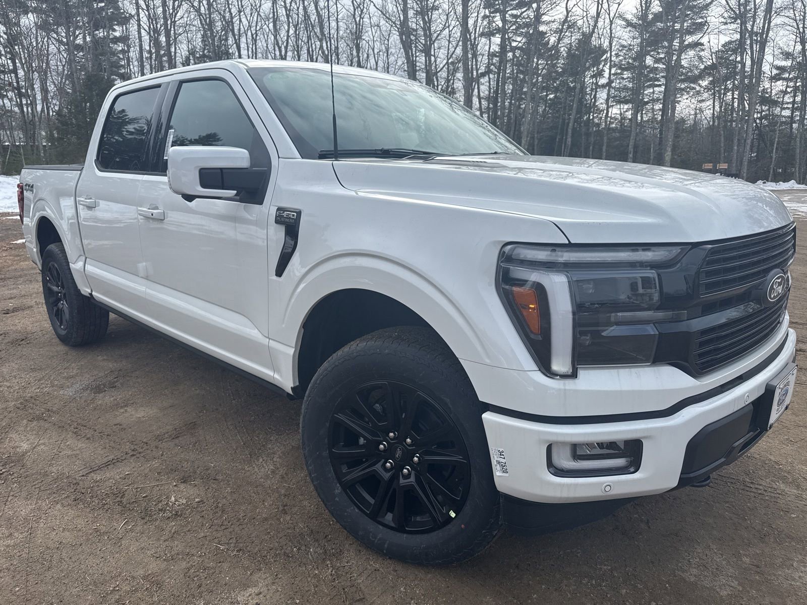 New 2025 Ford F150 Platinum image 1