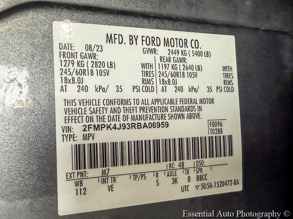 Certified 2024 Ford Edge SEL w/ Convenience Package AWD/4WD image 25