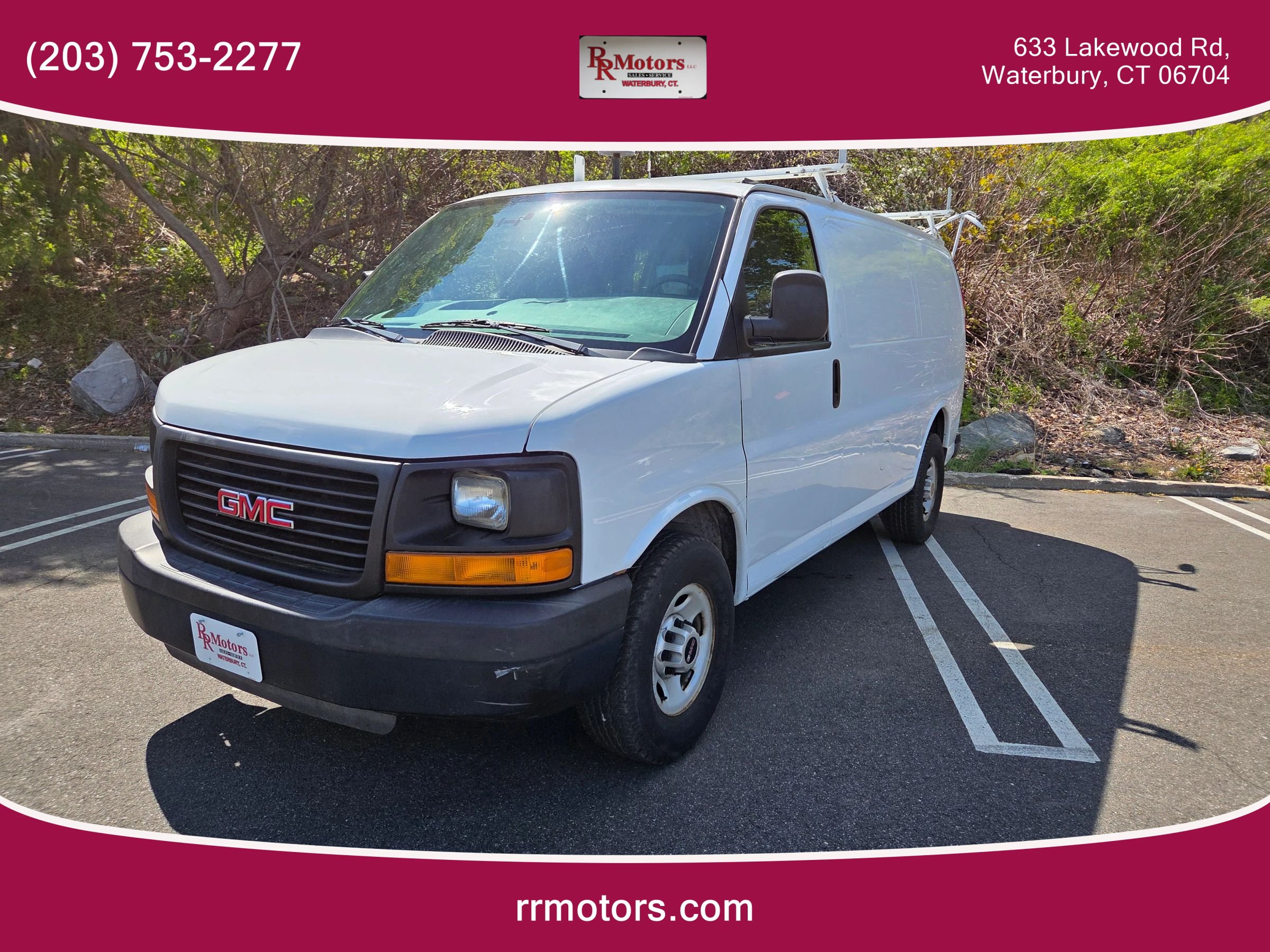 Used 2013 GMC Savana 2500 w/ Cold Climate Package RWD image 1