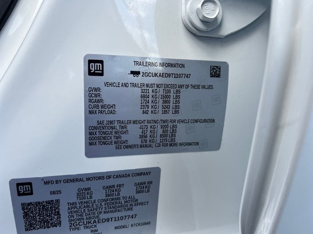 New 2026 Chevrolet Silverado 1500 W/T w/ Trailering Package image 29