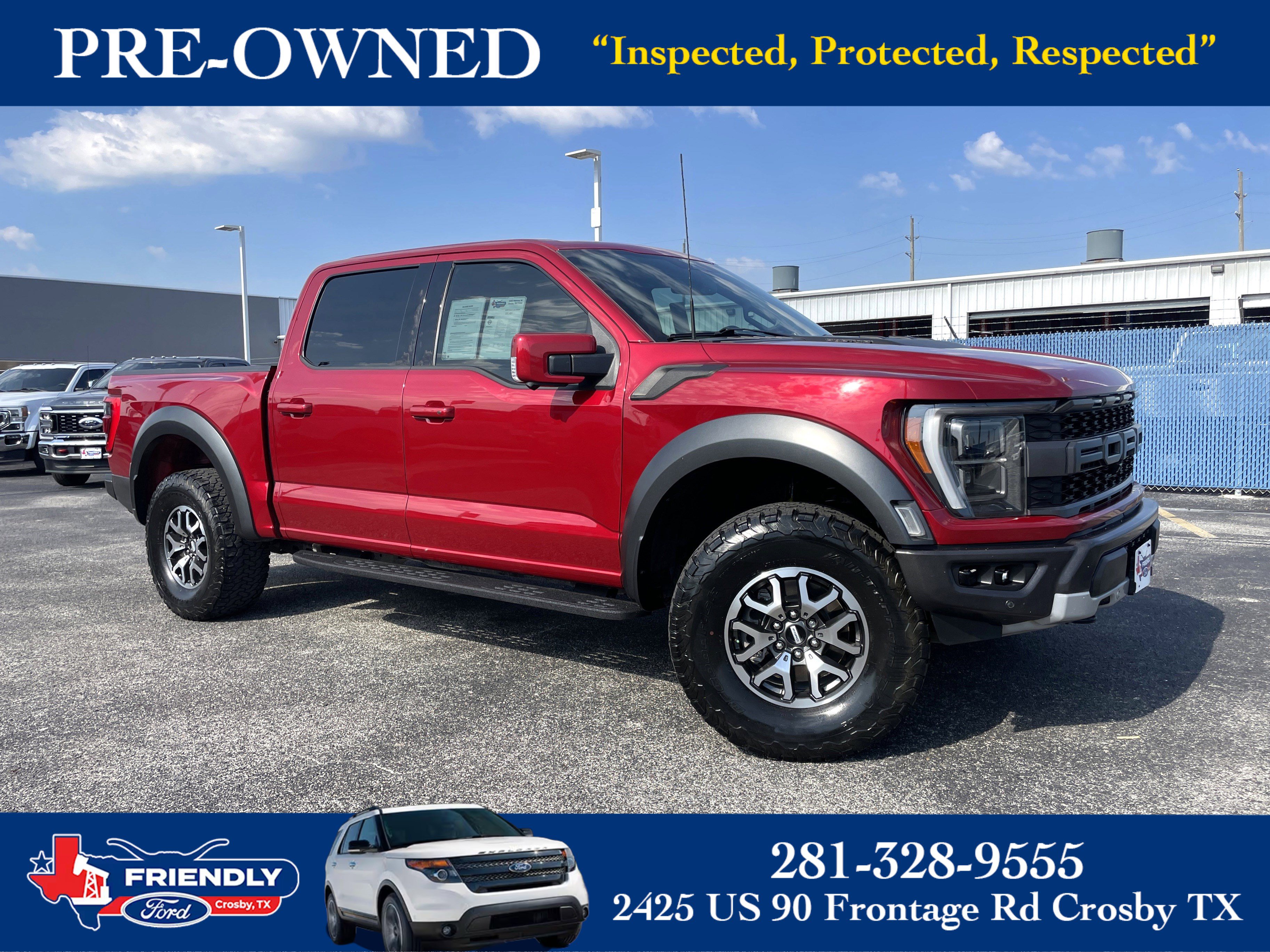 Used 2022 Ford F150 Raptor w/ Equipment Group 801A High
