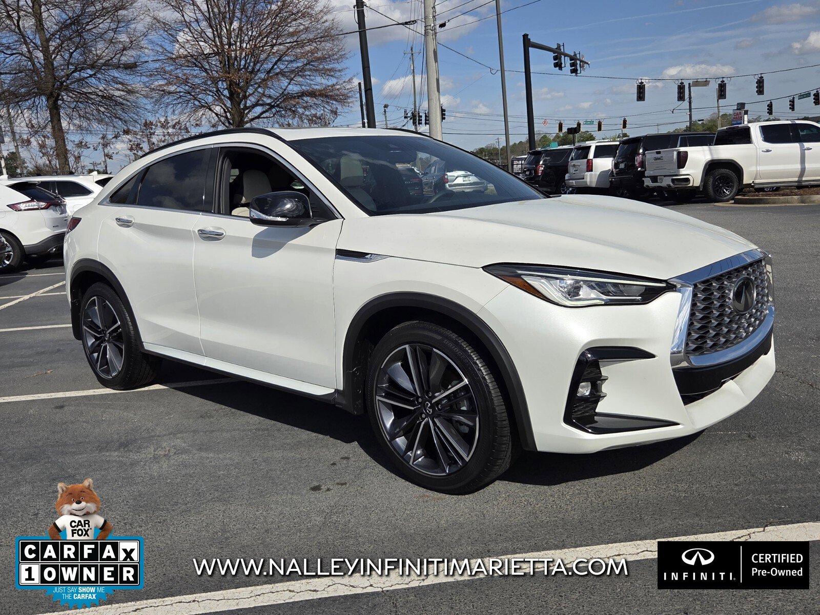 Certified 2025 INFINITI QX55 Luxe w/ Cargo Package image 4