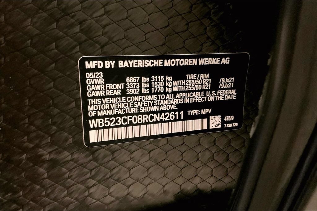 Used 2024 BMW iX xDrive50 w/ Premium Package AWD/4WD image 29