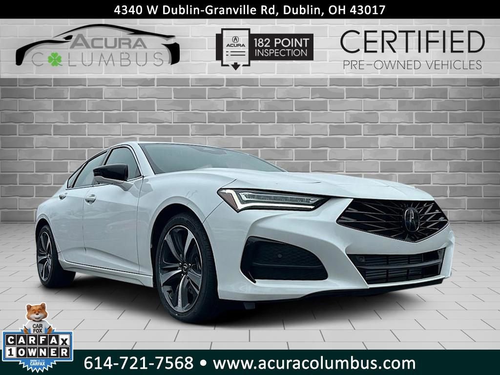 Certified 2025 Acura TLX w/ Technology Package