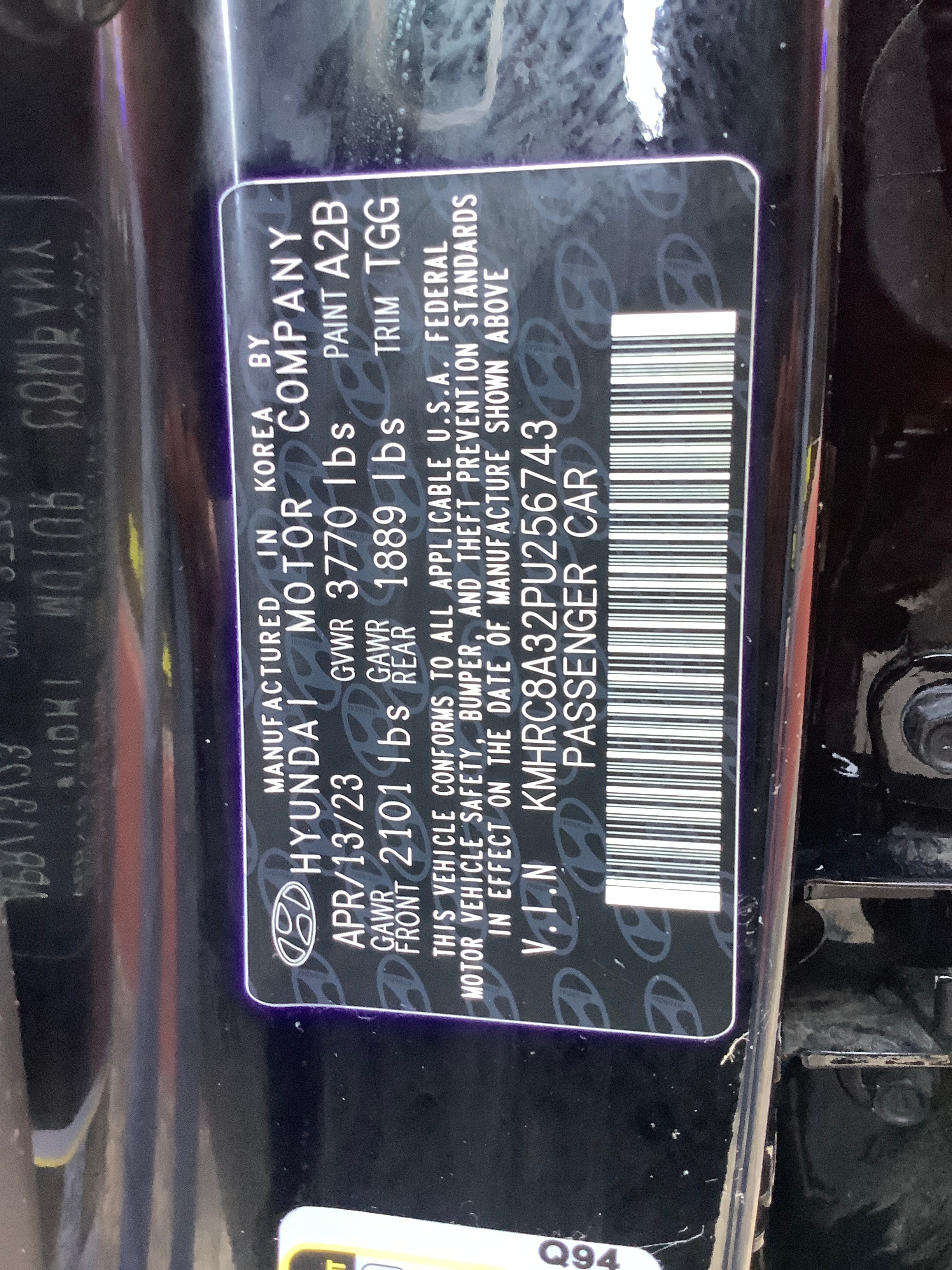 Used 2023 Hyundai Venue SEL w/ Cargo Package FWD image 25