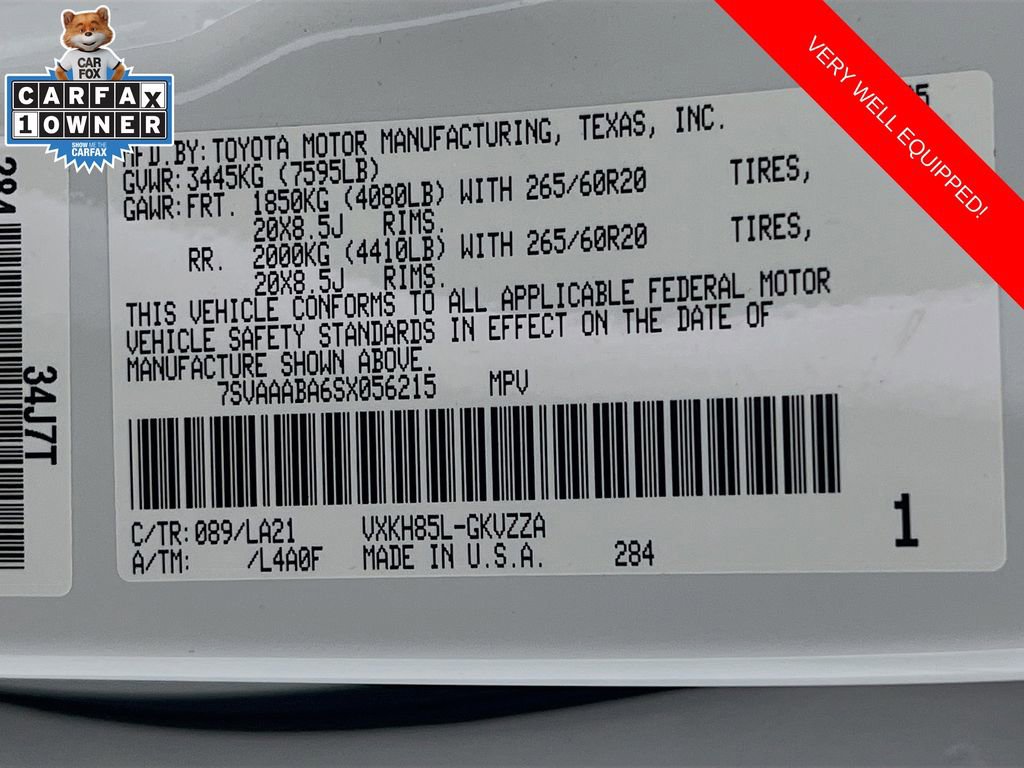 Used 2025 Toyota Sequoia Platinum w/ TRD Off-Road Package image 13