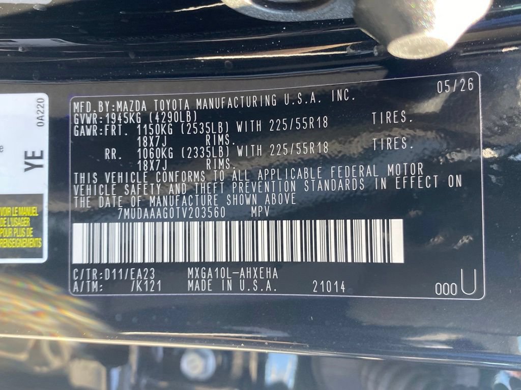 Used 2026 Toyota Corolla Cross XLE w/ Convenience Package FWD image 22