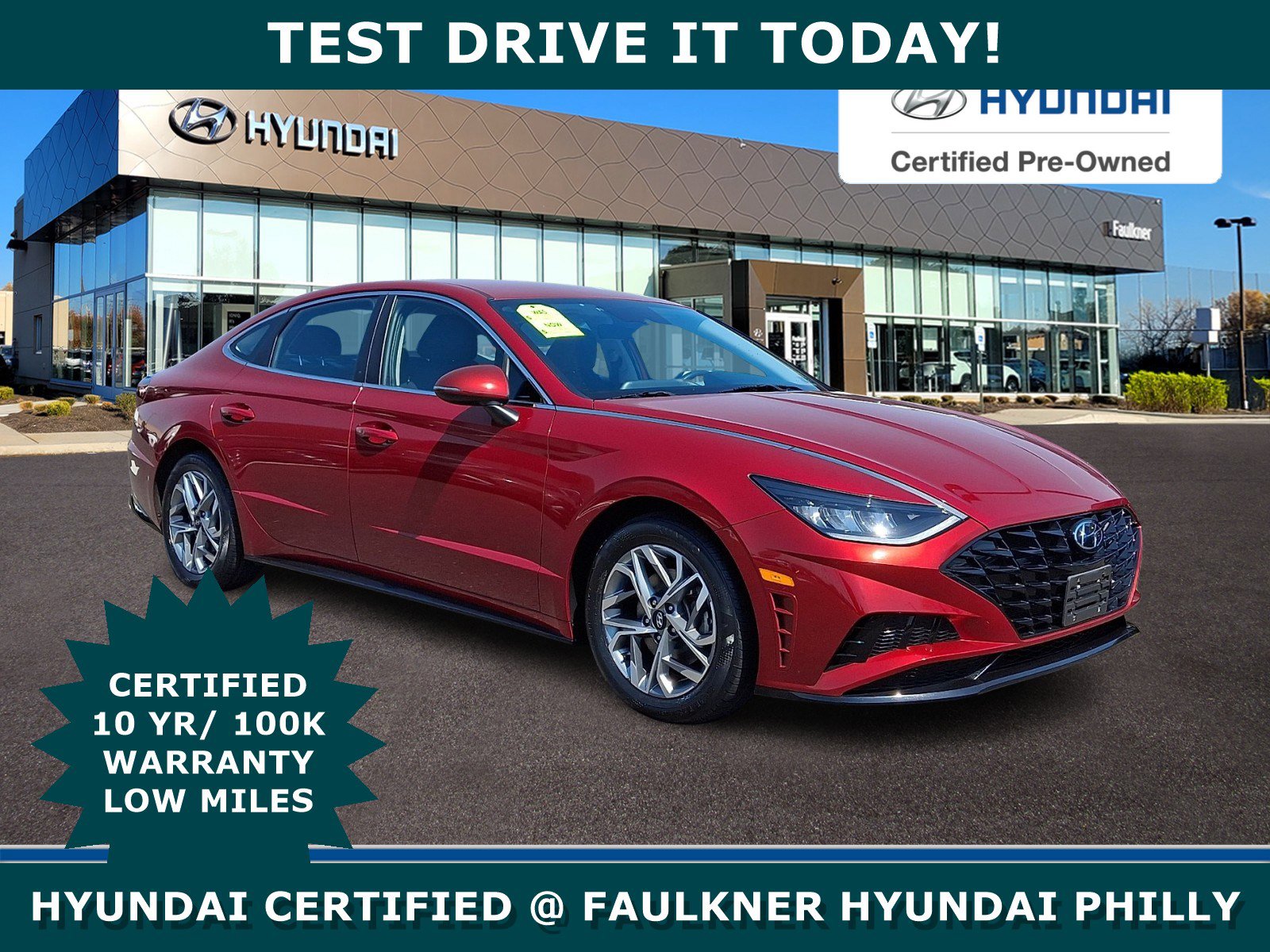 Certified 2023 Hyundai Sonata SEL w/ Cargo Package image 1