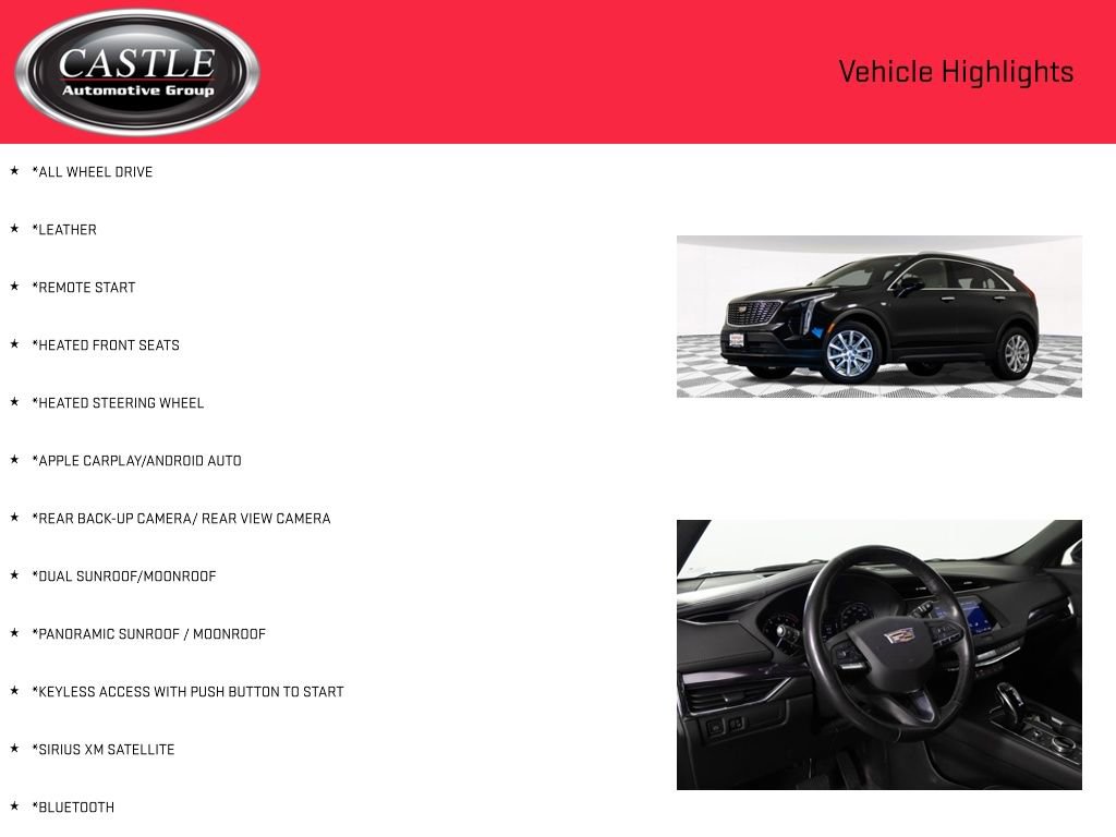 Used 2023 Cadillac XT4 Luxury w/ Cold Weather Package image 3