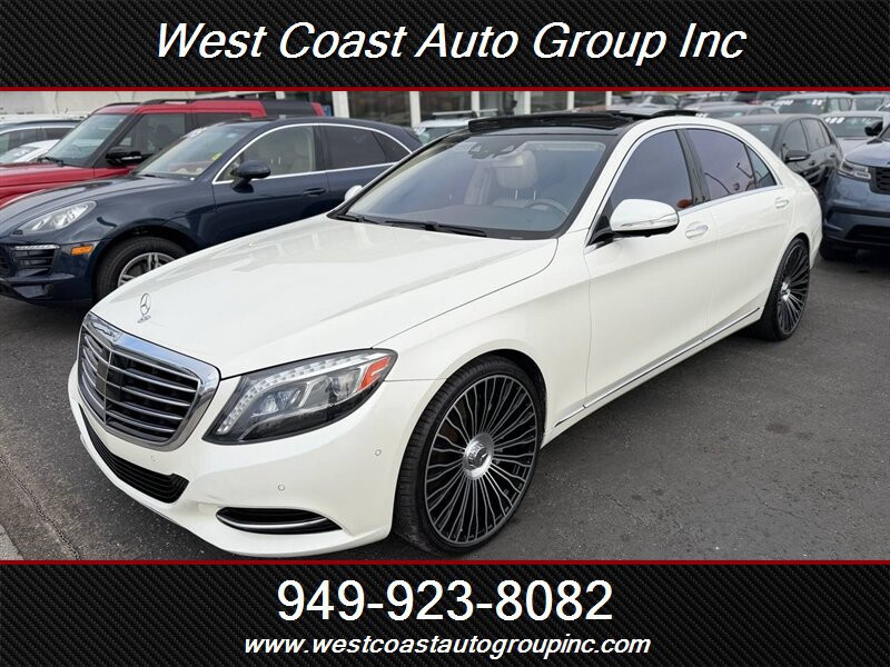 Used 2015 Mercedes-Benz S 550 Sedan w/ Premium 1 Package image 2