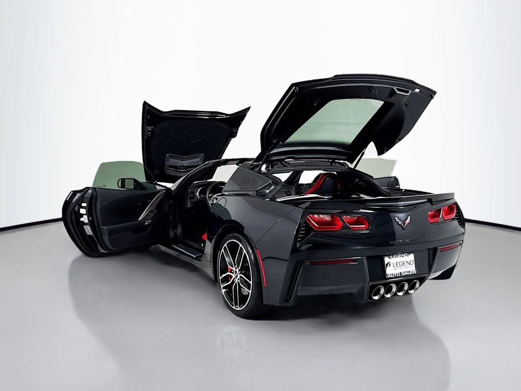 Used 2019 Chevrolet Corvette Stingray Coupe w/ Carbon Flash Badge Package RWD image 28