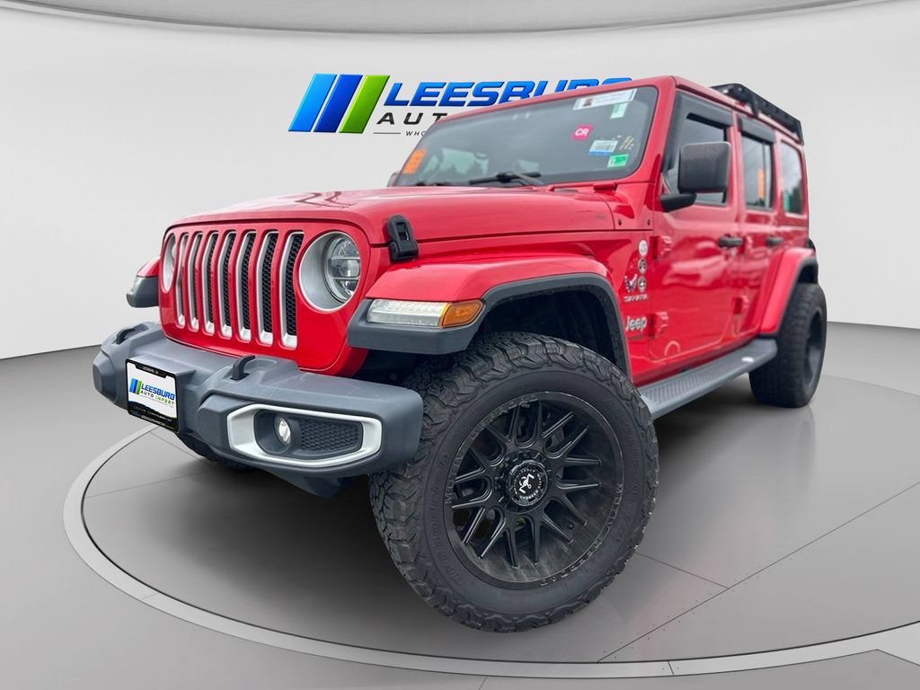 Used 2019 Jeep Wrangler Unlimited Sahara w/ Cold Weather Group AWD/4WD image 2