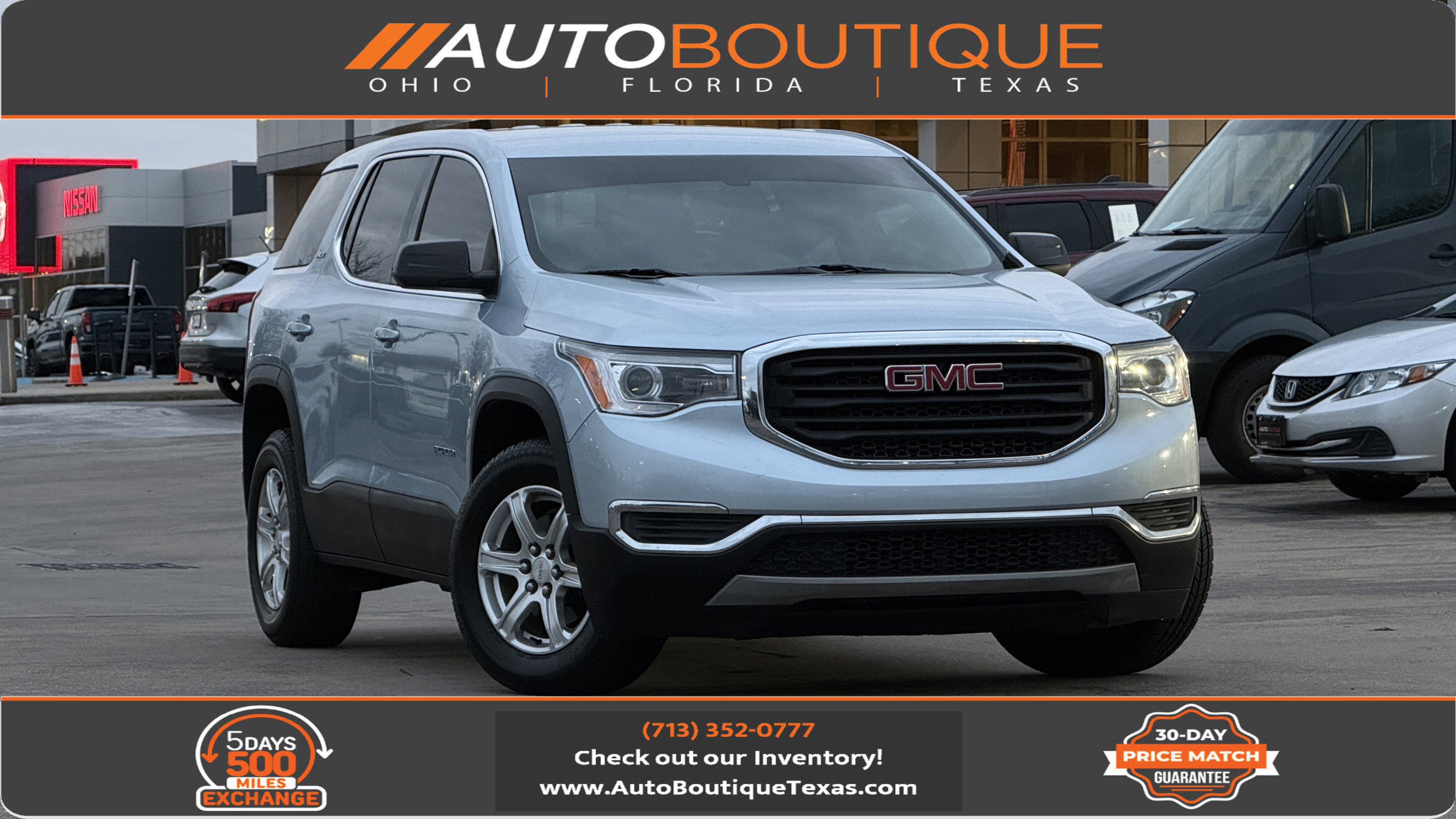 Used 2017 GMC Acadia SLE