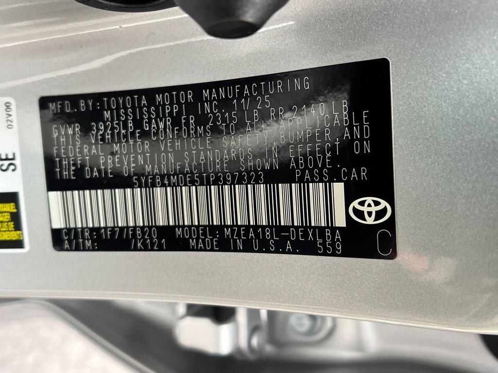 New 2026 Toyota Corolla LE image 26