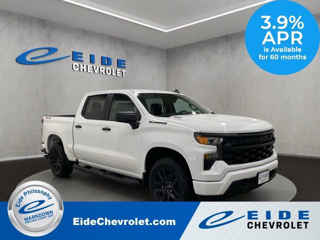 New 2026 Chevrolet Silverado 1500 Custom w/ Turbomax Blackout Package image 1