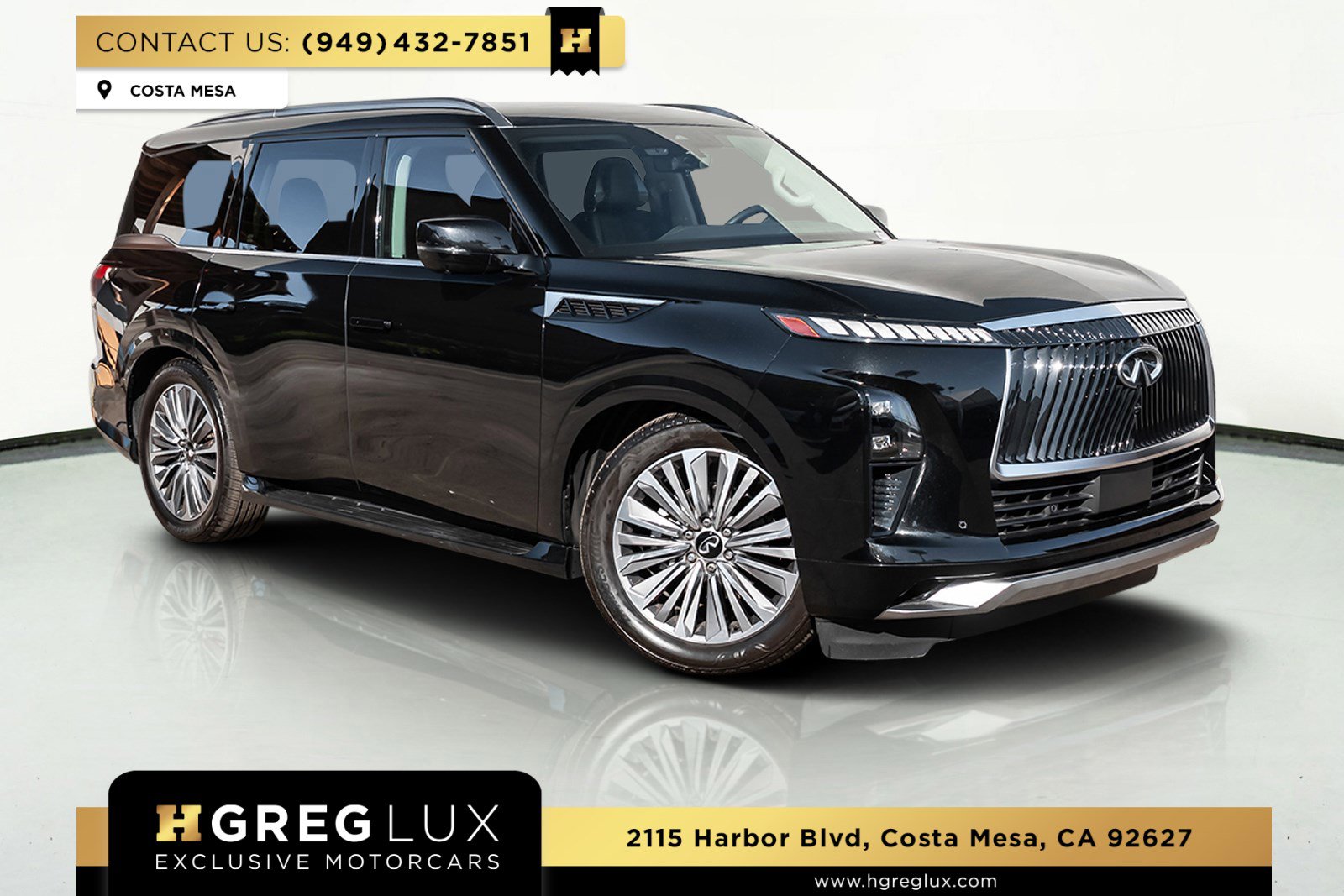 Used 2025 INFINITI QX80 Sensory