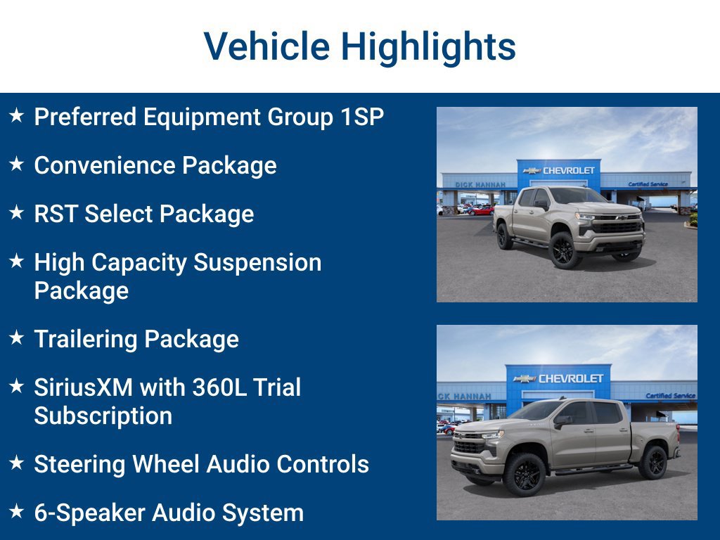 New 2026 Chevrolet Silverado 1500 RST w/ RST Select Package AWD/4WD image 3
