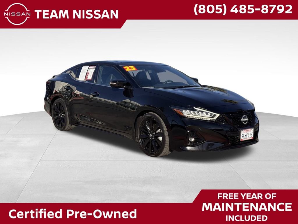Certified 2023 Nissan Maxima SR w/ Sport Mat Group