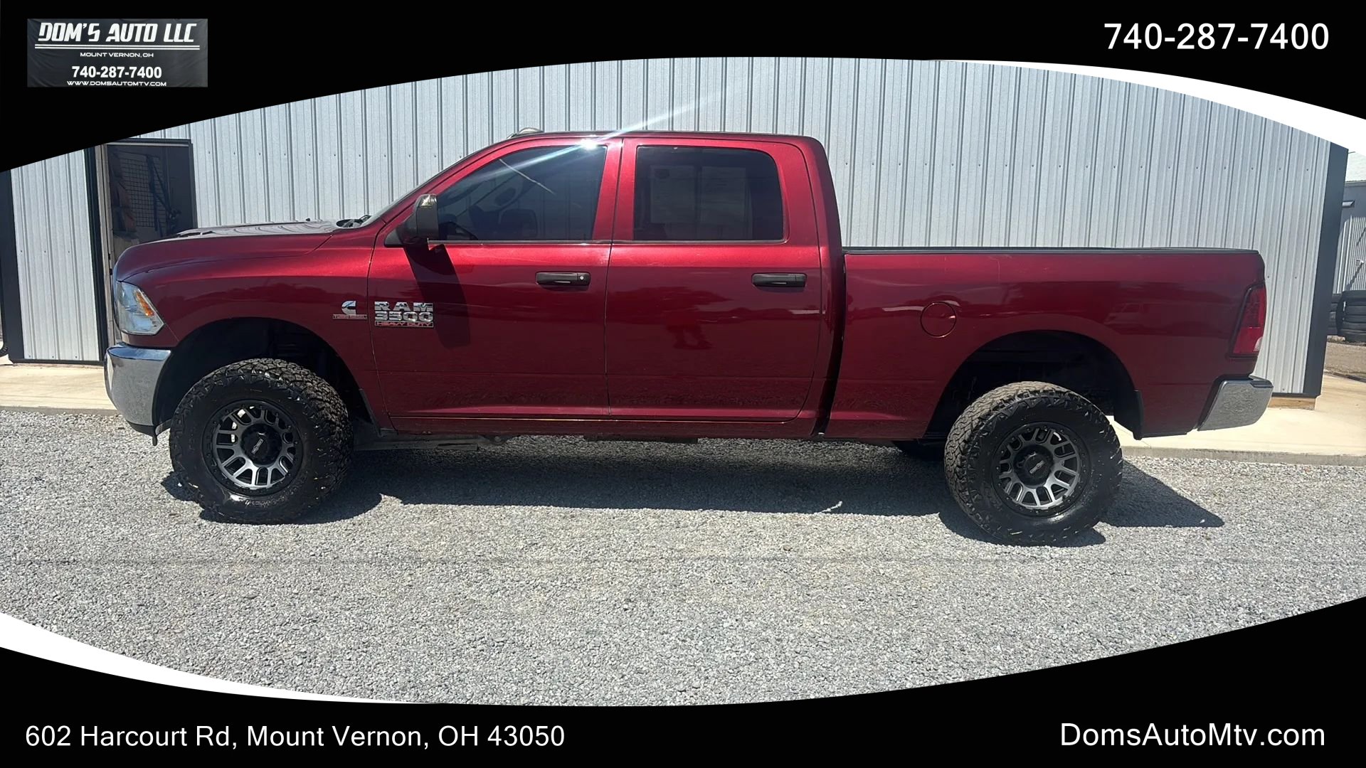 Used 2018 RAM 3500 Tradesman w/ Chrome Appearance Group AWD/4WD image 1