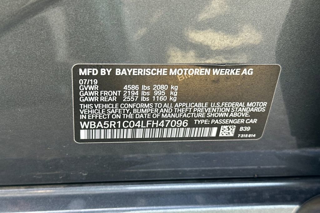 Used 2020 BMW 330i Sedan w/ Driving Assistance Package RWD image 34