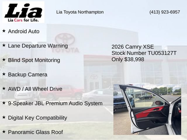 Used 2026 Toyota Camry XSE w/ Premium Plus Package AWD/4WD image 21