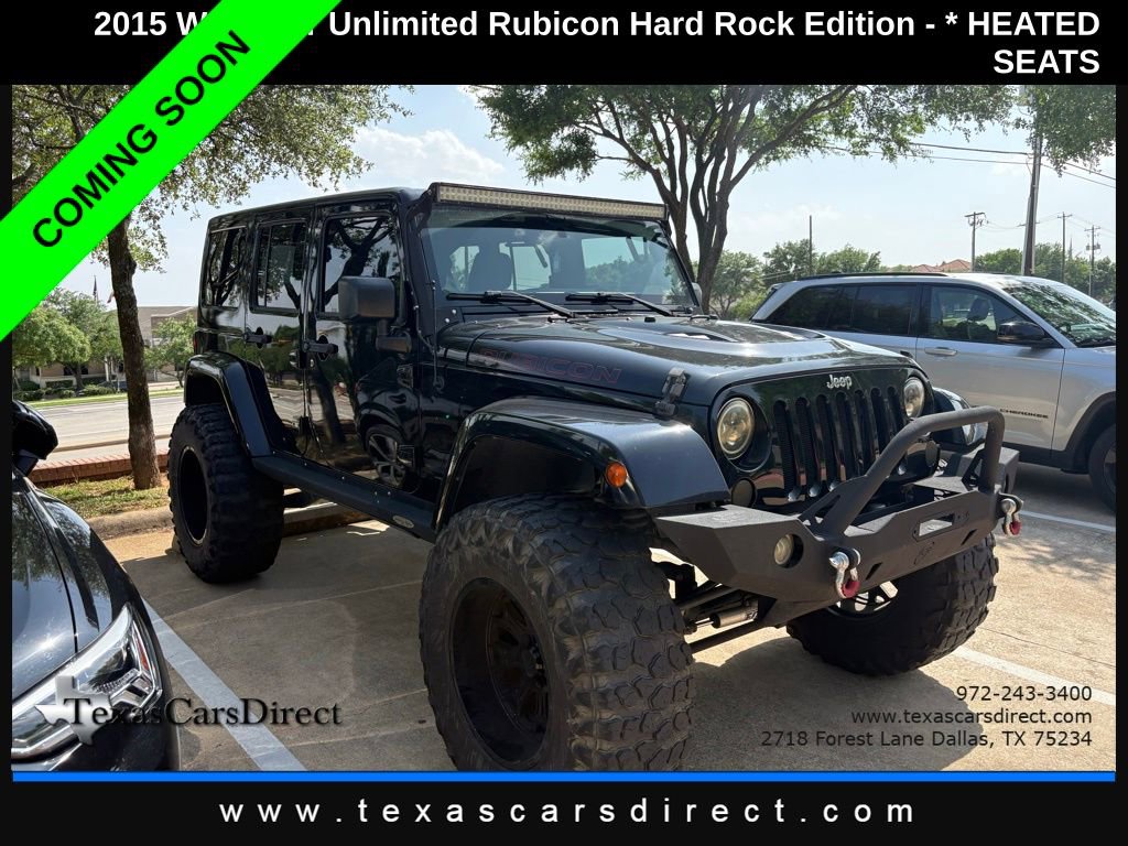Used 2015 Jeep Wrangler Unlimited Rubicon AWD/4WD image 3