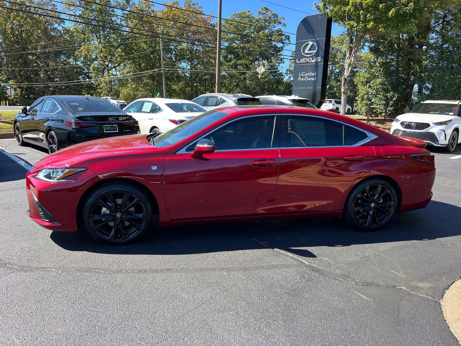 Certified 2023 Lexus ES 350 F Sport w/ Accessory Package (Z2) FWD image 8