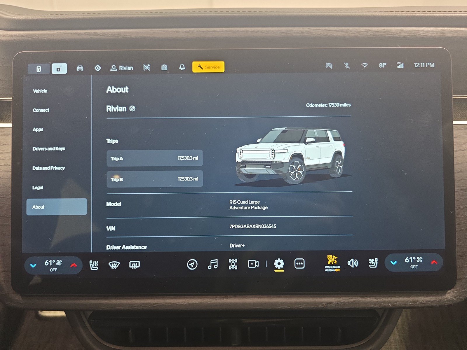 Used 2024 Rivian R1S Adventure AWD/4WD image 29