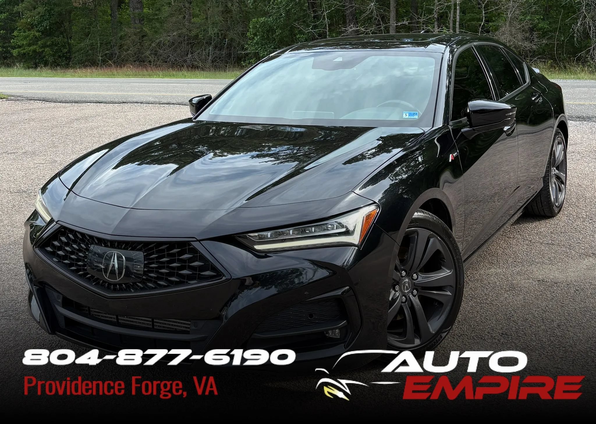 Used 2023 Acura TLX w/ A-SPEC Package FWD image 1