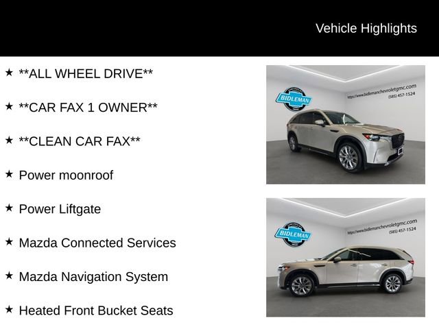 Used 2024 MAZDA CX-90 3.3 Turbo w/ Premium Package image 10