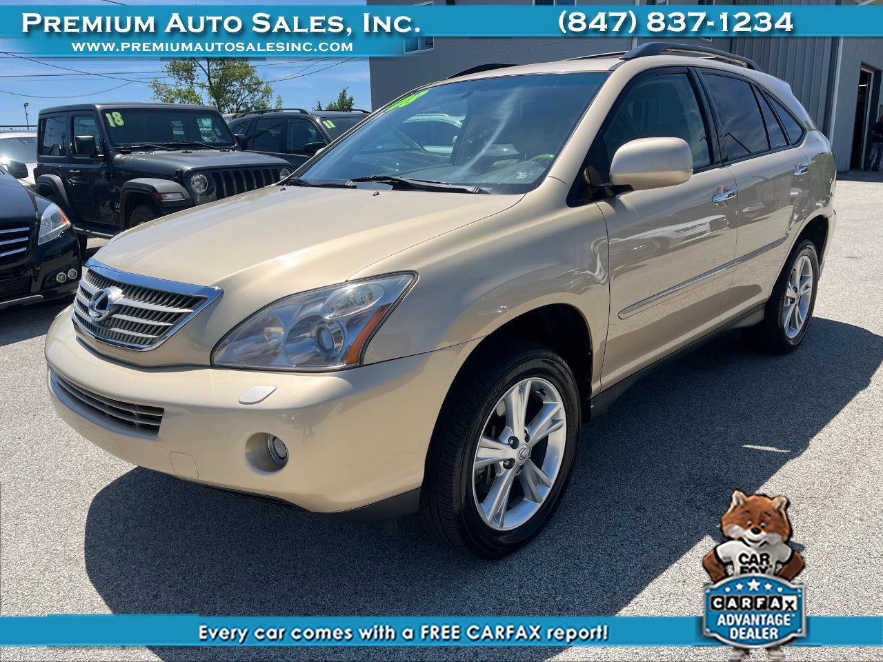 Used 2008 Lexus RX 400h AWD