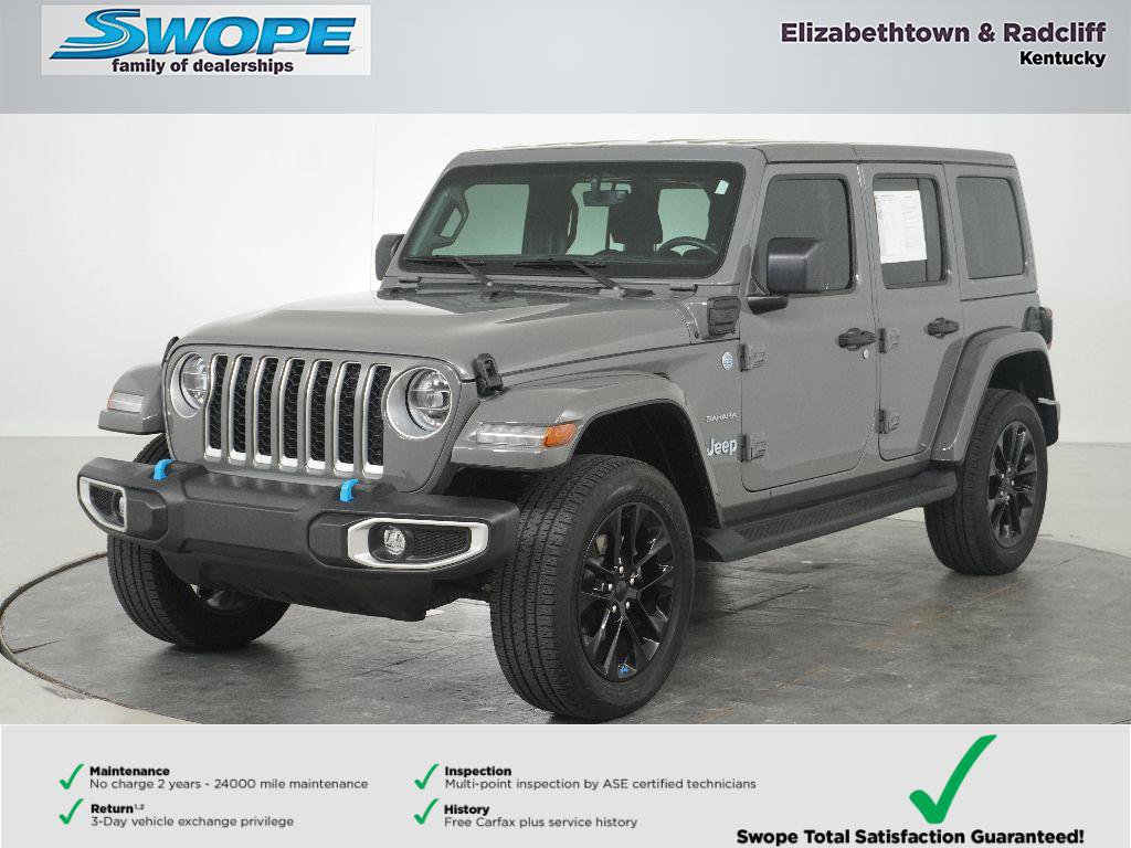 Used 2022 Jeep Wrangler Unlimited Sahara w/ Cold Weather Group AWD/4WD image 8