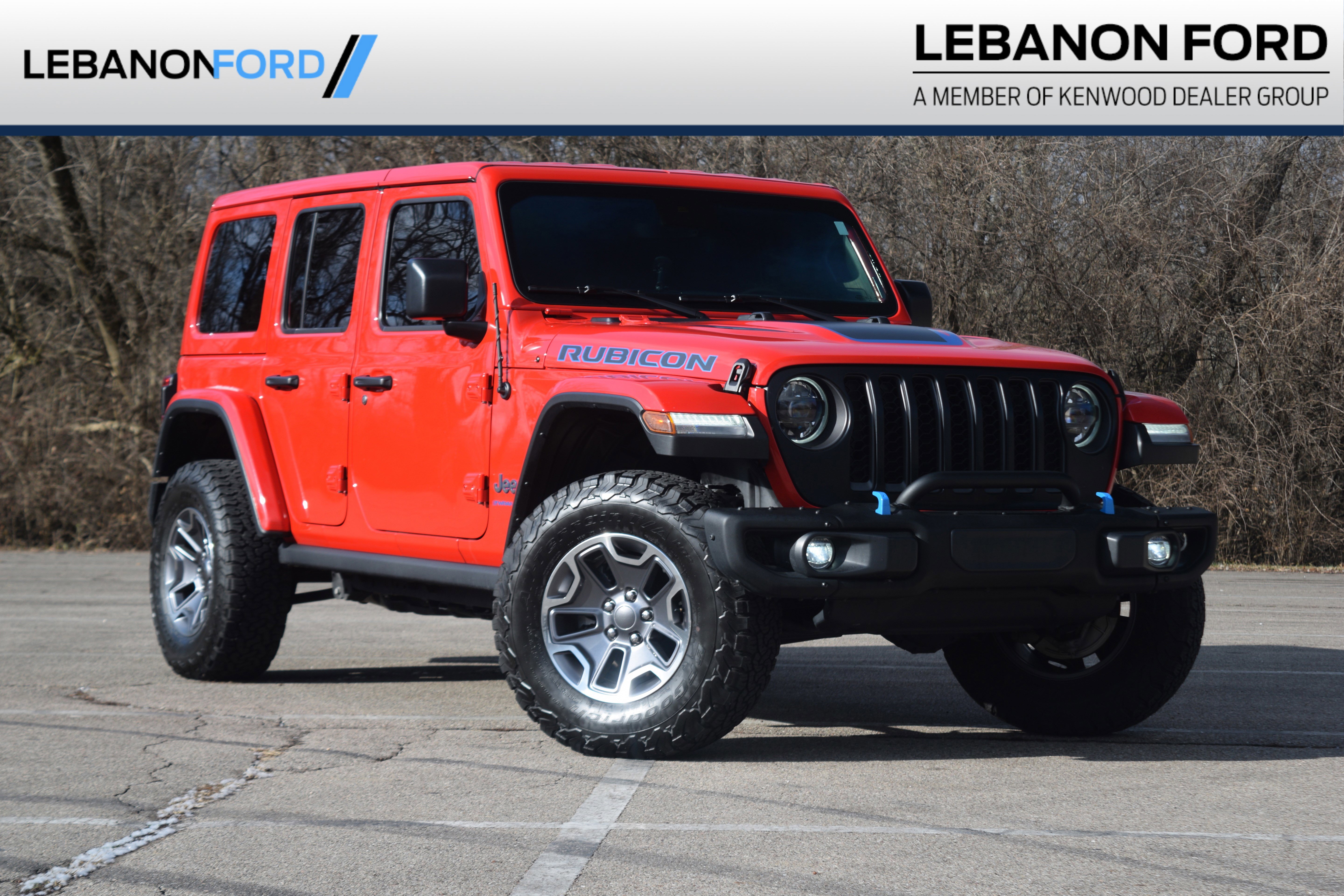 Used 2023 Jeep Wrangler Unlimited Rubicon 4xe w/ Steel Bumper Group image 1