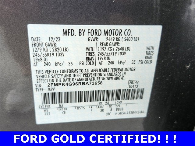 Used 2024 Ford Edge SE w/ Black Appearance Package image 18