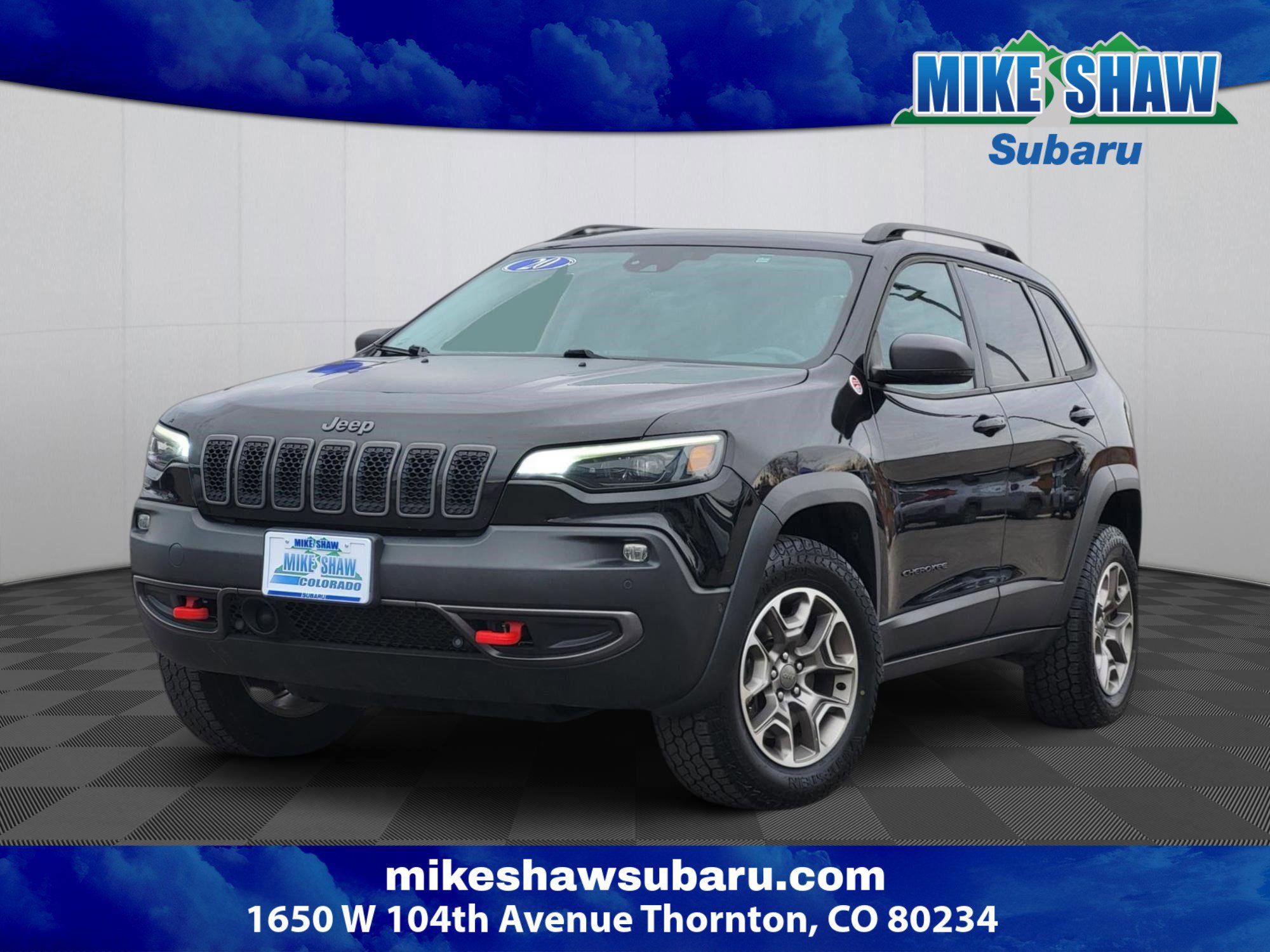 Used 2020 Jeep Cherokee Trailhawk image 1