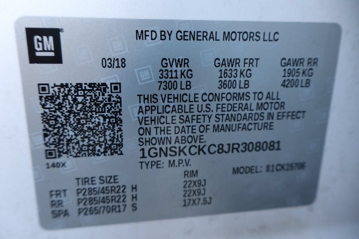 Used 2018 Chevrolet Tahoe Premier AWD/4WD image 48