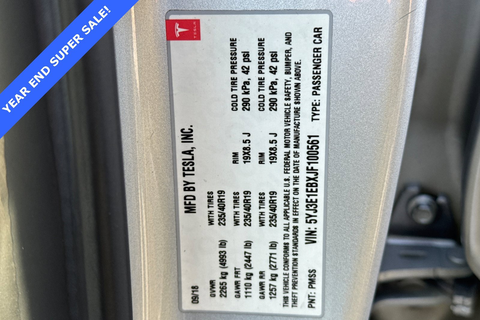 Used 2018 Tesla Model 3 Long Range image 25