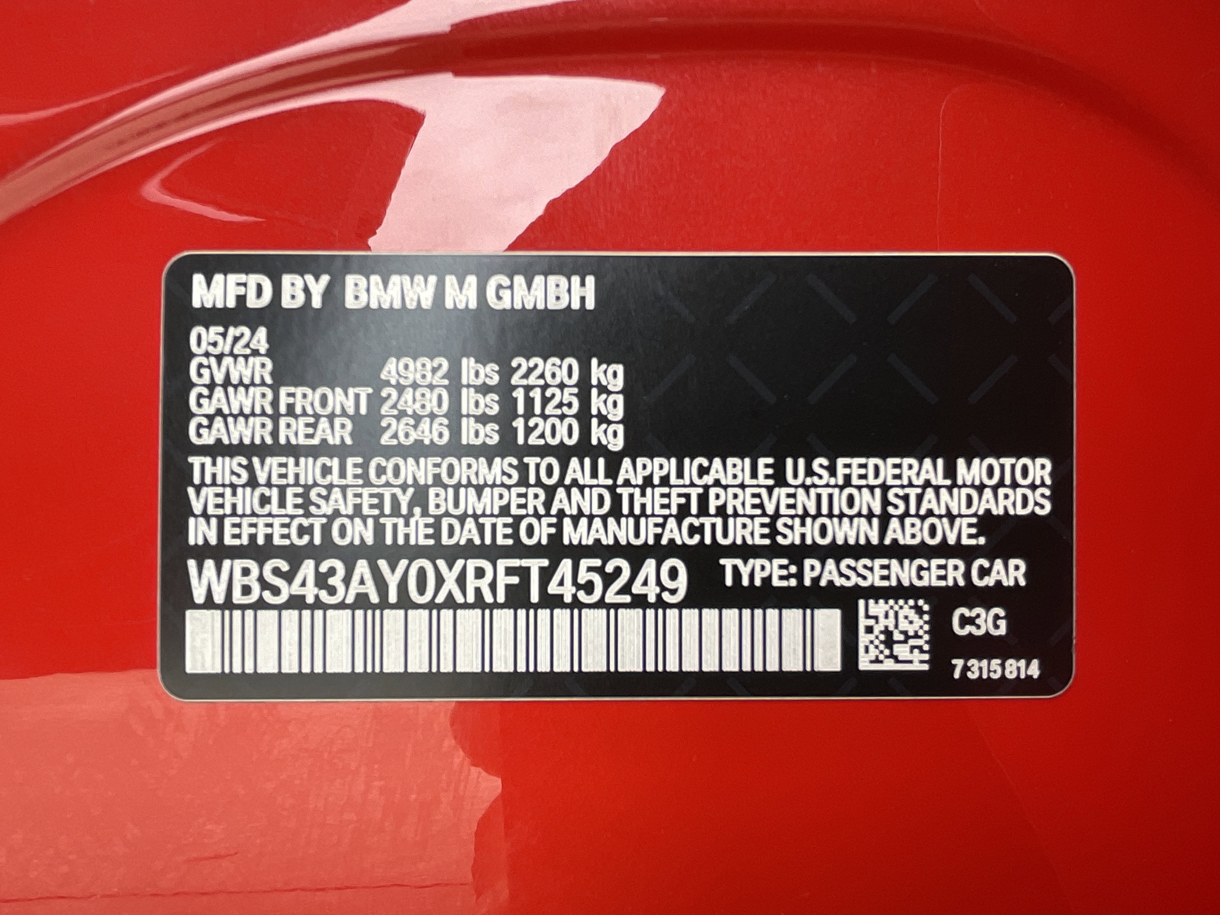 Used 2024 BMW M3 Competition w/ Executive Package image 38