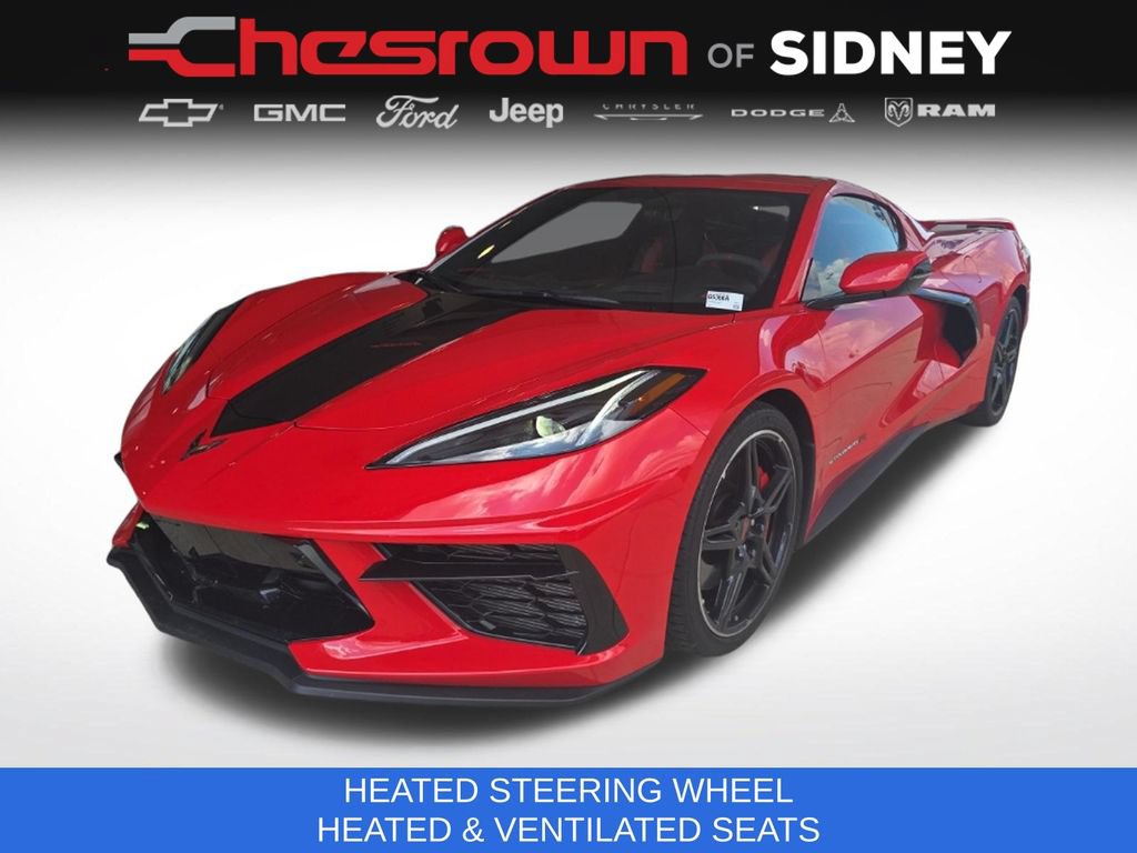 Used 2022 Chevrolet Corvette Stingray Preferred Cpe w/ Z51 Performance Package RWD image 1