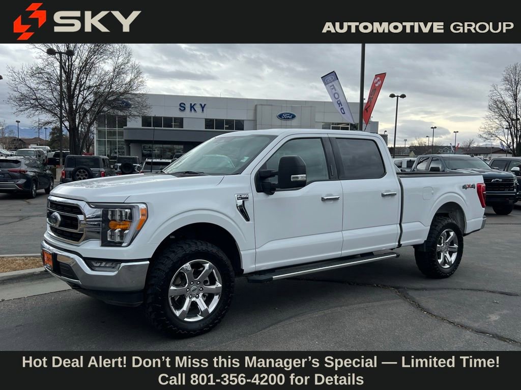 Used 2022 Ford F150 XLT w/ Equipment Group 302A High image 1