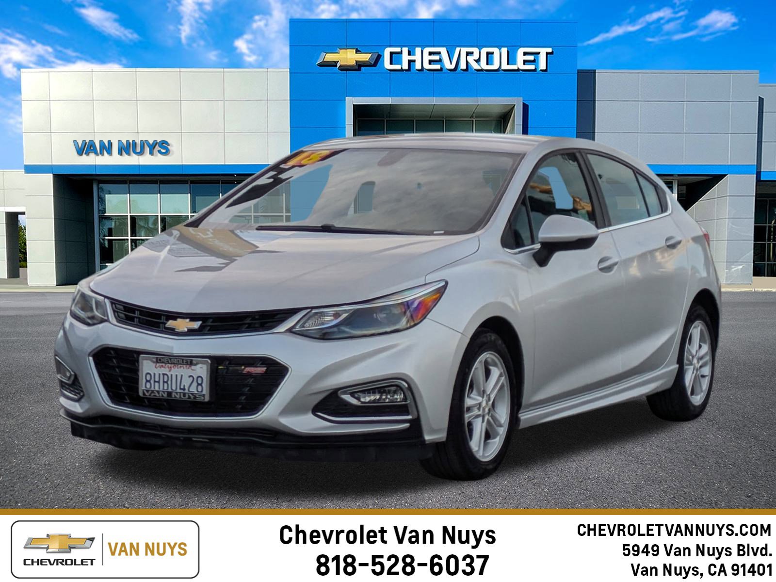 Used 2018 Chevrolet Cruze LT w/ RS Package image 1