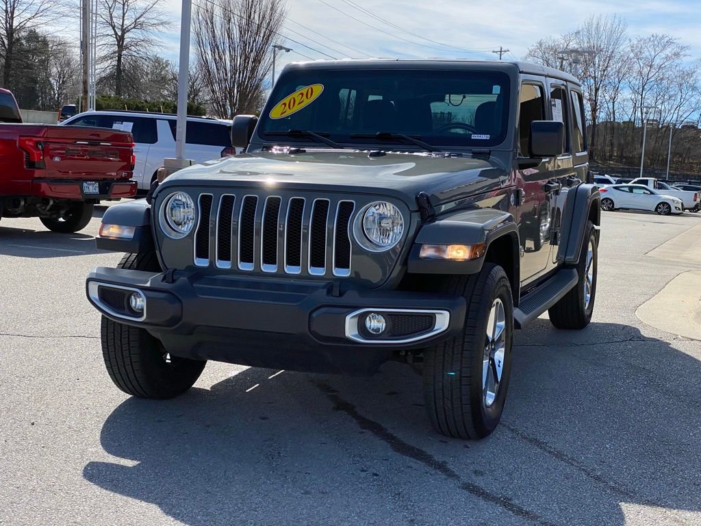 Used 2020 Jeep Wrangler Unlimited Sahara image 3