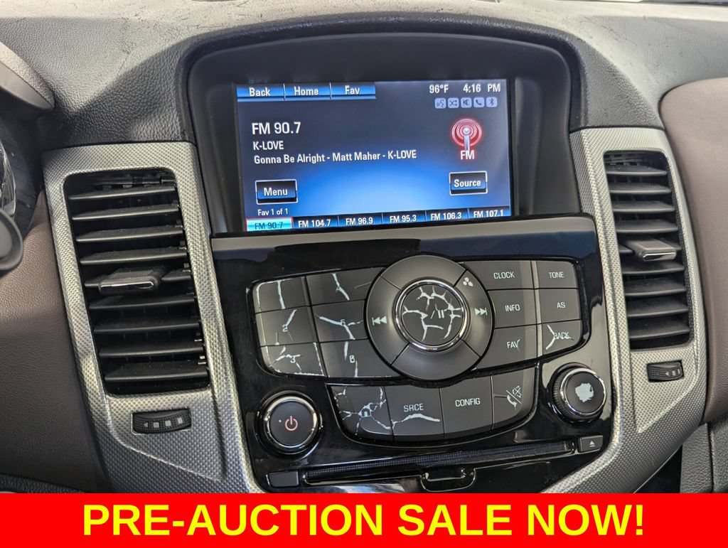 Used 2015 Chevrolet Cruze LTZ w/ Sun, Sound and Sport Package FWD image 17