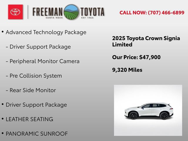 Certified 2025 Toyota Crown Signia w/ Advanced Technology Package AWD/4WD image 5