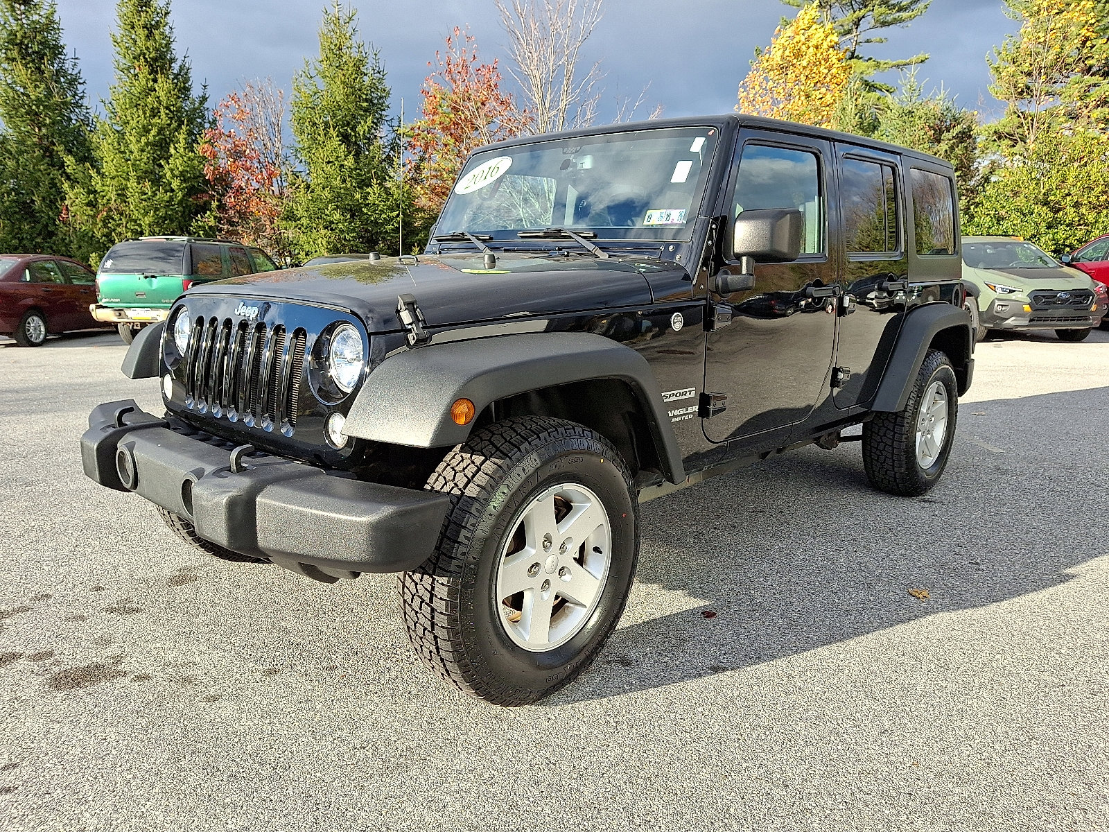 Used 2016 Jeep Wrangler Unlimited Sport w/ Quick Order Package 23S image 3