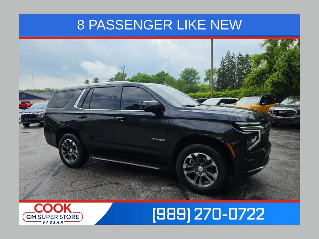 Certified 2025 Chevrolet Tahoe LS AWD/4WD image 1