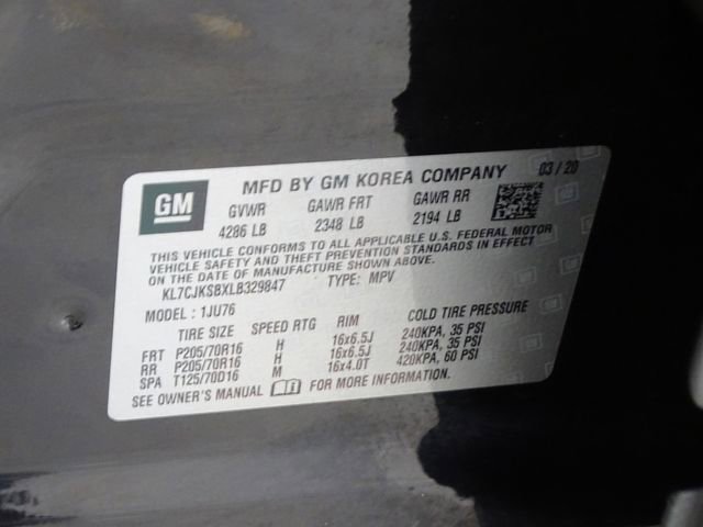 Used 2020 Chevrolet Trax LS w/ Tint and Cruise Package image 19