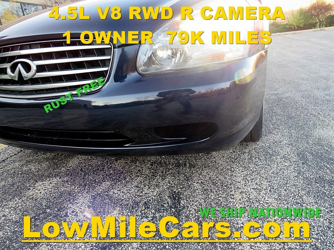 Used 2004 INFINITI Q45 Luxury RWD image 18