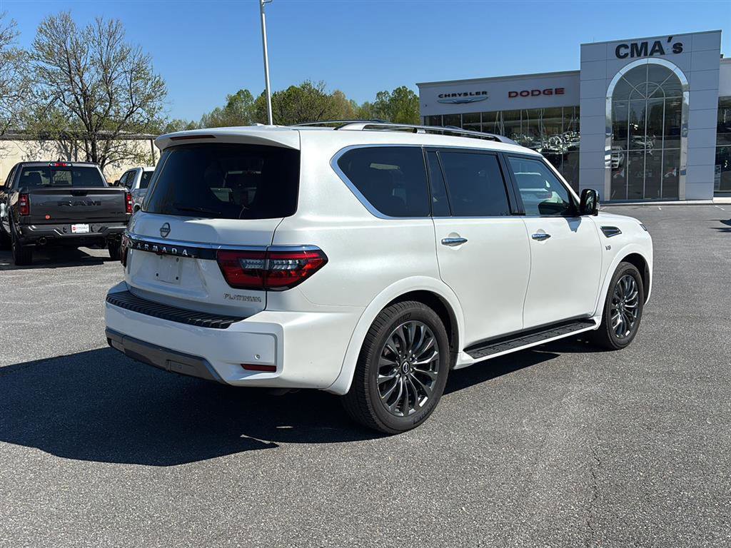 Used 2022 Nissan Armada Platinum w/ Captain's Chairs Package image 7